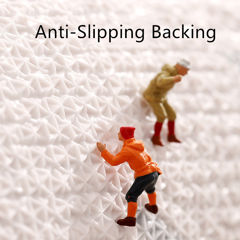 Inyahome Leaves mikrošķiedras poliestera vannas paklājiņš, neslīdošs dušas akcents paklājs viesu un bērnu vannas istabas ieejas mājas dekorēšanai