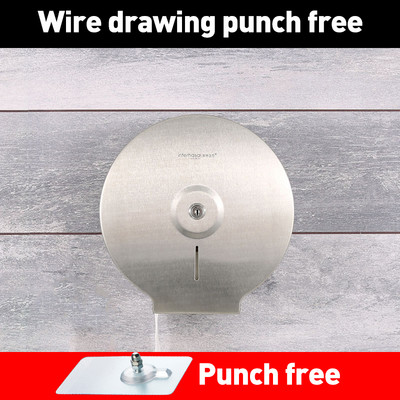 304 Nerūsējošā tērauda tualetes papīra dvieļu dozators sienas stiprinājums Jumbo roll tualetes salvešu papīra dozators tualetes papīra taustiņu slēdzene