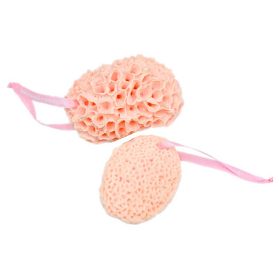 Dabīgais jūras vilnas sūklis aizstājējs atmirušās ādas noņemšanai, pīlings, masāžas pufs tīrīšanas dušas putas ķermeņa sejas mazgāšanas sūklis