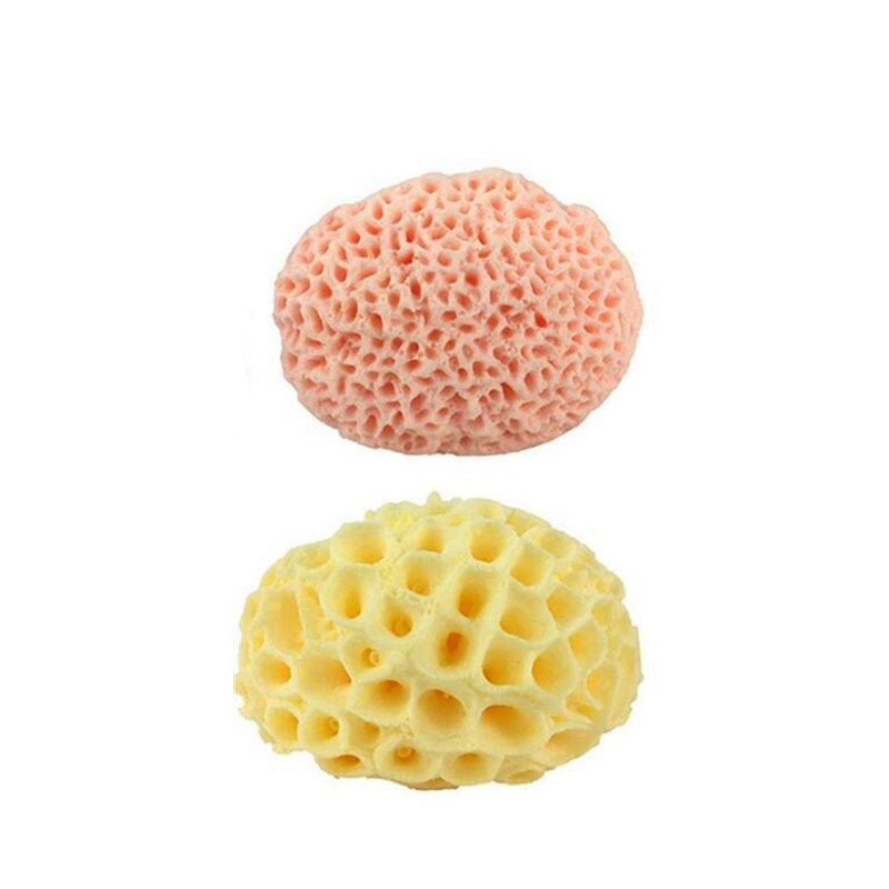 Dabīgais jūras vilnas sūklis aizstājējs atmirušās ādas noņemšanai, pīlings, masāžas pufs tīrīšanas dušas putas ķermeņa sejas mazgāšanas sūklis