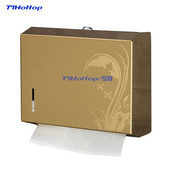 T zlatni leptir dozator papirnatih ručnika od nehrđajućeg čelika Kupaonica Hotel WC Držač dozatora papira za ruke Kutija za papirnate maramice