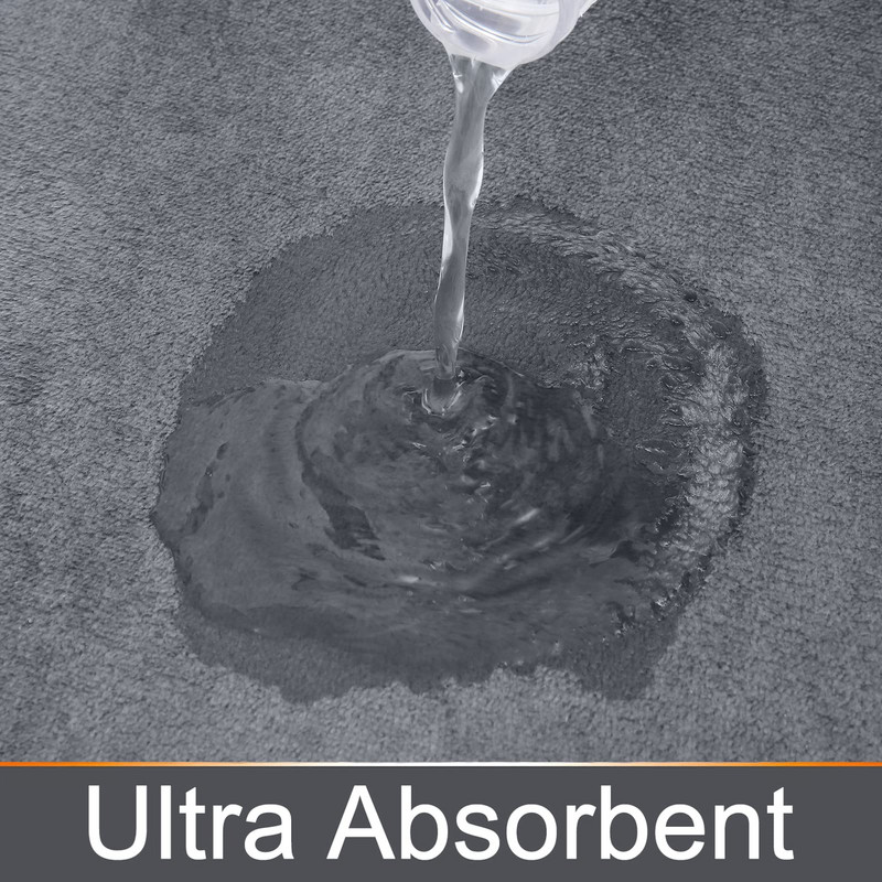 Memory Foam vannas paklājs Pretslīdes dušas paklājs, mīksts pēdu paliktnis, grīdas aizsargs, absorbējošs, ātri nožūstošs vannas istabas paklājs 1 gab.