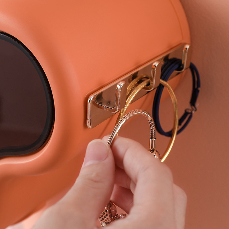 Tualetes salvešu kaste Tualetes papīra turētājs konteiners pie sienas stiprināms veļas lupatiņa uzglabāšanas organizatora kaste Vannas istabas piederumi