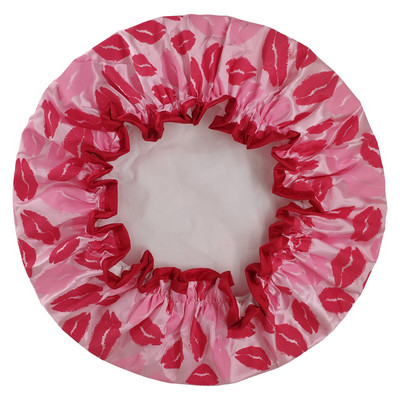 Visokokvalitetne poliesterske satenske dvoslojne kape za tuširanje za žene koje se mogu ponovno koristiti, 26 dostupnih artikala