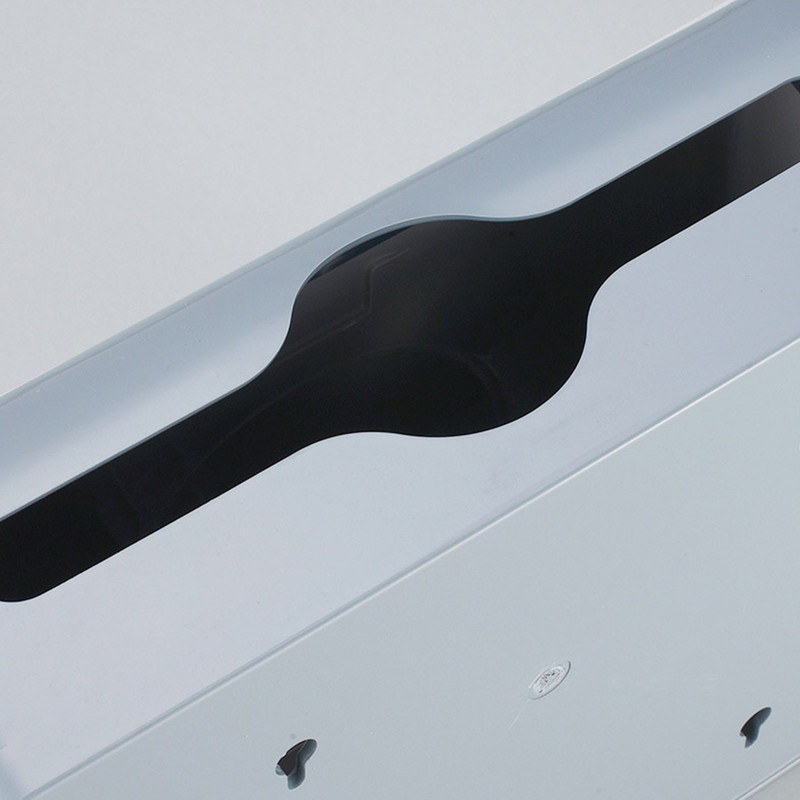 Papīra dvieļu dozators urbšanai un bez nagiem Papīra dvieļu turētāja dozators Daudzkārtējs tualetes audu dozators vannas istabas tualetei