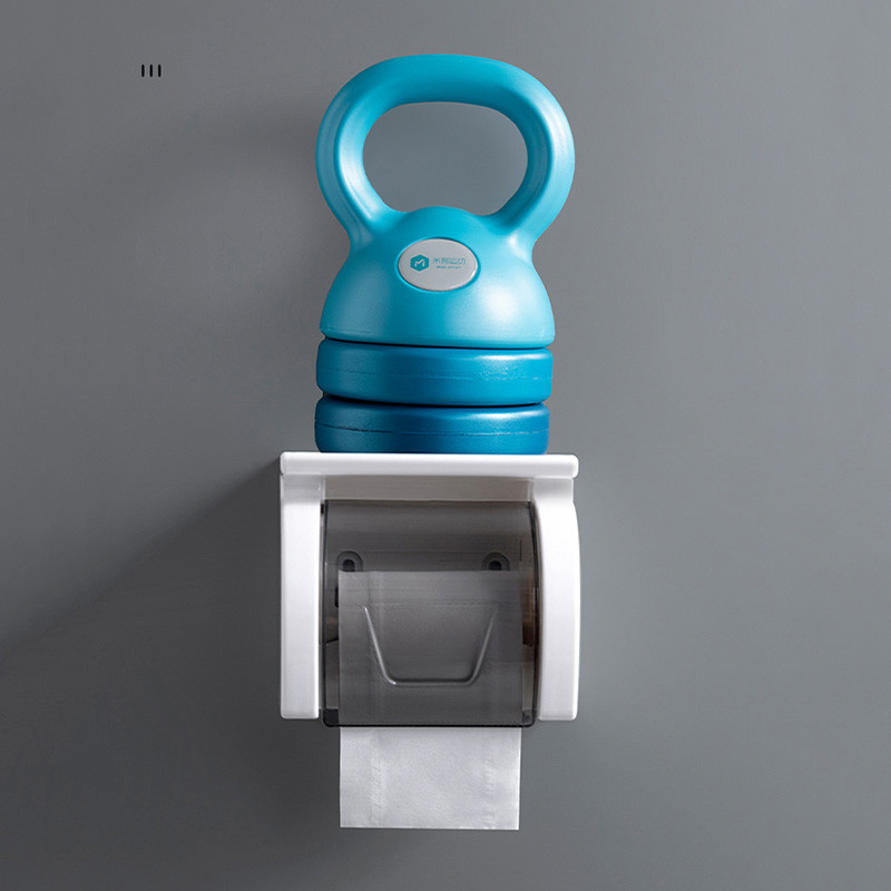 ONEUP pārnēsājams rullīšu papīra turētājs bez perforatora salvešu kastītes vannas istabas organizators ūdensizturīgs tualetes papīra dozators vannas istabas piederumi