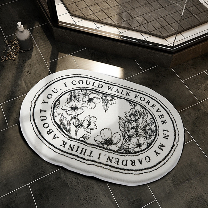 Jauns vannas paklājiņš Neslīdošs INS stila kājslauķis Absorbējoši paklāji Ieejas paklāji Balkons Veranda zona Paklāji Dzīvojamā istaba Vannas istabas paklājiņš