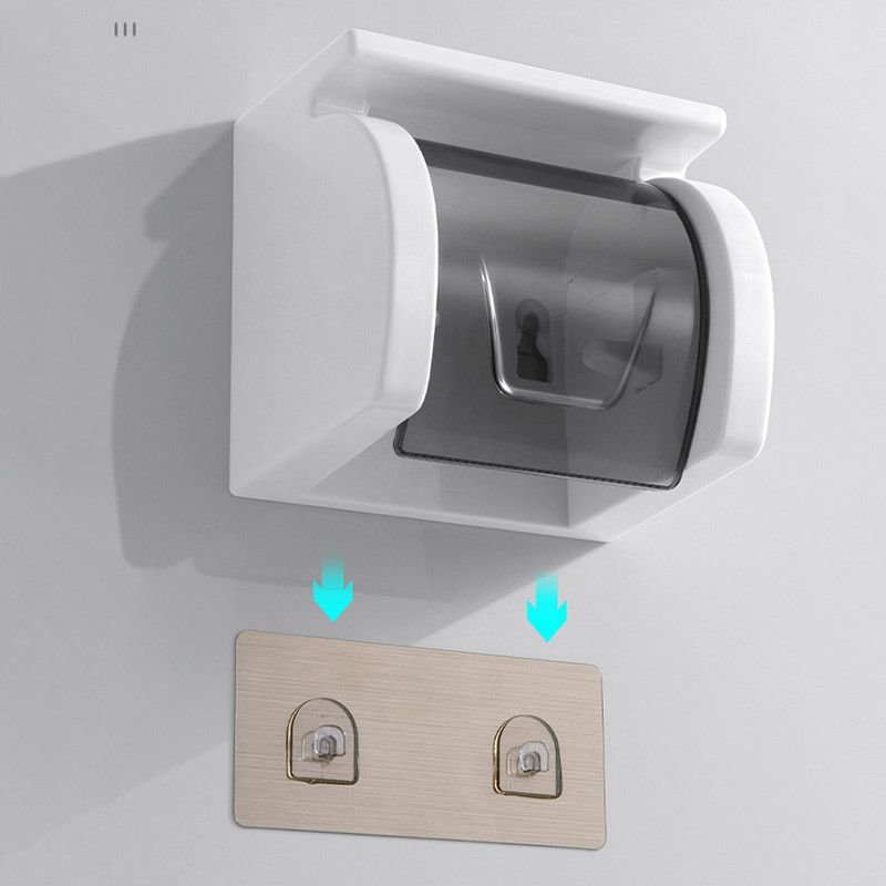 GESEW ūdensnecaurlaidīgs rullīšu papīra dozators, neslīdošs uzglabāšanas galds, tualetes salvešu kaste, pārnēsājams tualetes papīra turētājs vannas istabas piederumi