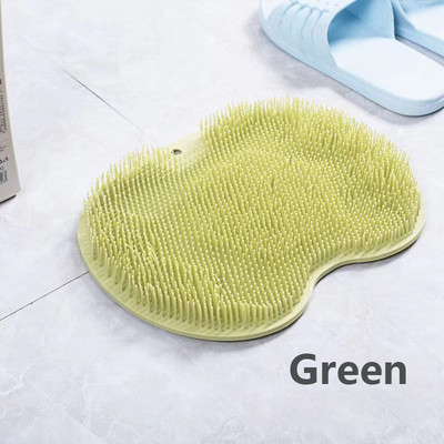 TPR dušas muguras masāžas skrāpis tīrīšanas birste pēdu mazgāšanas paklājs Daudzfunkcionāls ķermeņa skruberis sienu paklājiņš pēdu ķermeņa peldēšanas rīks
