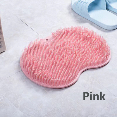 TPR dušas muguras masāžas skrāpis tīrīšanas birste pēdu mazgāšanas paklājs Daudzfunkcionāls ķermeņa skruberis sienu paklājiņš pēdu ķermeņa peldēšanas rīks