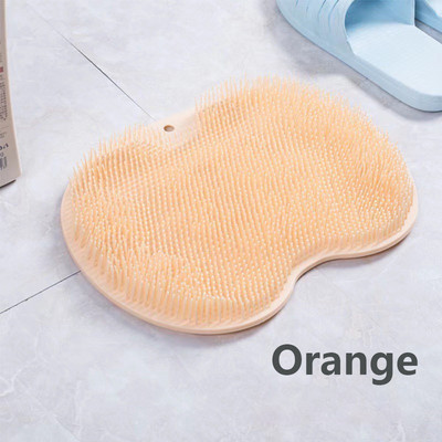 TPR dušas muguras masāžas skrāpis tīrīšanas birste pēdu mazgāšanas paklājs Daudzfunkcionāls ķermeņa skruberis sienu paklājiņš pēdu ķermeņa peldēšanas rīks