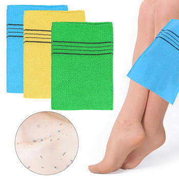 1/3/5 τμχ Κορεατικό ασιατικό απολεπιστικό πετσέτα μπάνιου απολέπισης σώματος Πανιά πλύσης ντους Dead Skin Clean Wash Towel πετσέτα διπλής όψης