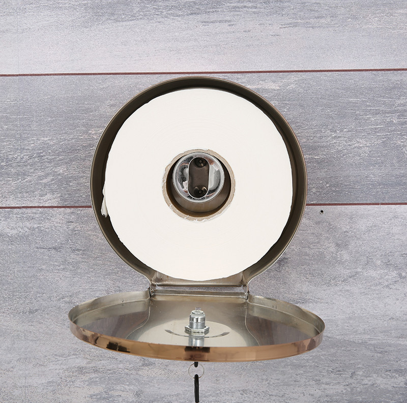 Interhasa! Zidna rola maramica od nehrđajućeg čelika 304 dozator držač rolne toaletnog papira kutija za maramice hotelski kupaonski pribor