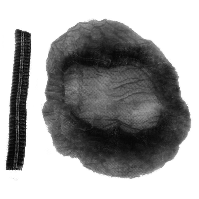 100gab/iepakojumā Vienreizlietojamie matu galvas pārklāji Tīkls Bouffant Putekļu necaurlaidīgi pretputekļu vāciņi Elpojošas dušas peldcepures Virtuve