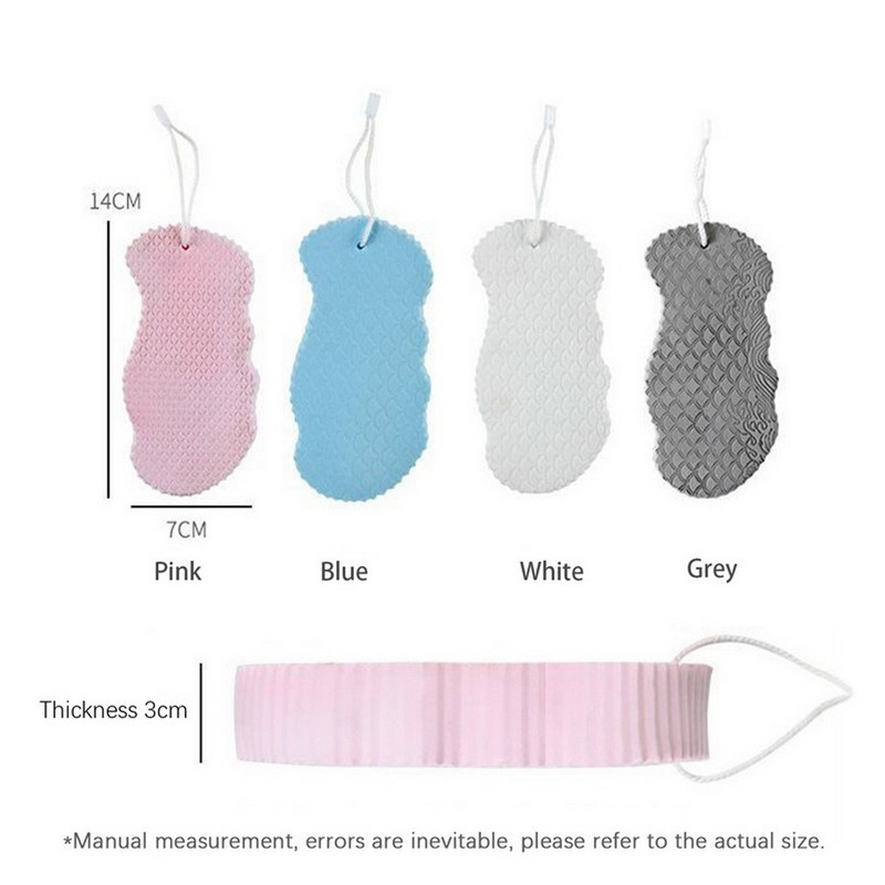 Šveičiamoji kempinė Minkšta kempinė kūno šveitiklis vonia Šveičiamasis šveitiklis kempinė dušo šepetėlis kūno odos valiklis negyvos odos valiklis