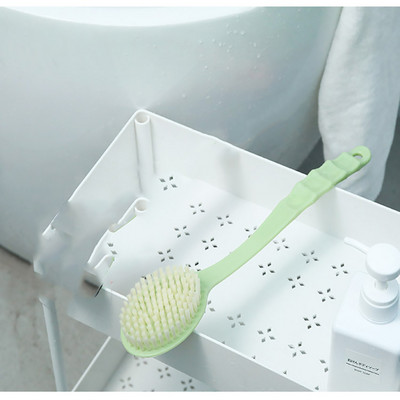 Vannas birste Atpakaļ ķermeņa vannas dušas sūklis skrubera birstes ar rokturi pīlinga skrubis Ādas masāžas pīlings vannas istabas birste