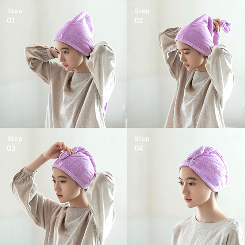 Liela Magic Quick Dry Hair Cepure Sieviešu Vannas istabas Produkti Lieliski uzsūcošs mikrošķiedras mīksts plīša dvielis dušas vāciņš peldēšanās rīki
