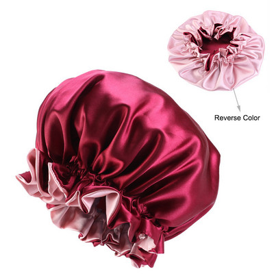 Bonnet Satin Cheveux Nuit New Women Bonnet En Silky Bonnet Sleep Night Cap Pokrivalo za glavu Šešir šešir za za kovrčavu proljetnu kosu