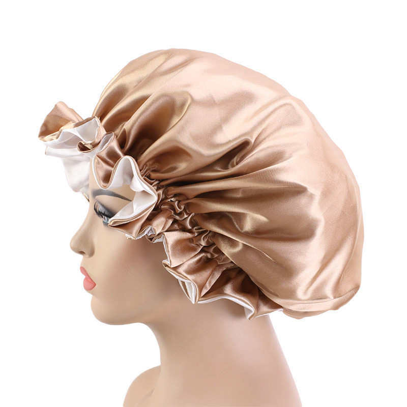Bonnet Satin Cheveux Nuit New Women Bonnet En Silky Bonnet Sleep Night Cap Pokrivalo za glavu Šešir šešir za za kovrčavu proljetnu kosu