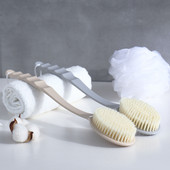 Ķermeņa birste ar garu rokturi Atpakaļ Vanna Dušas Sūklis Skrubis Pīlings skrubis Ādas Masāža Pīlings Vannas istabas komplekts Aksesuāri