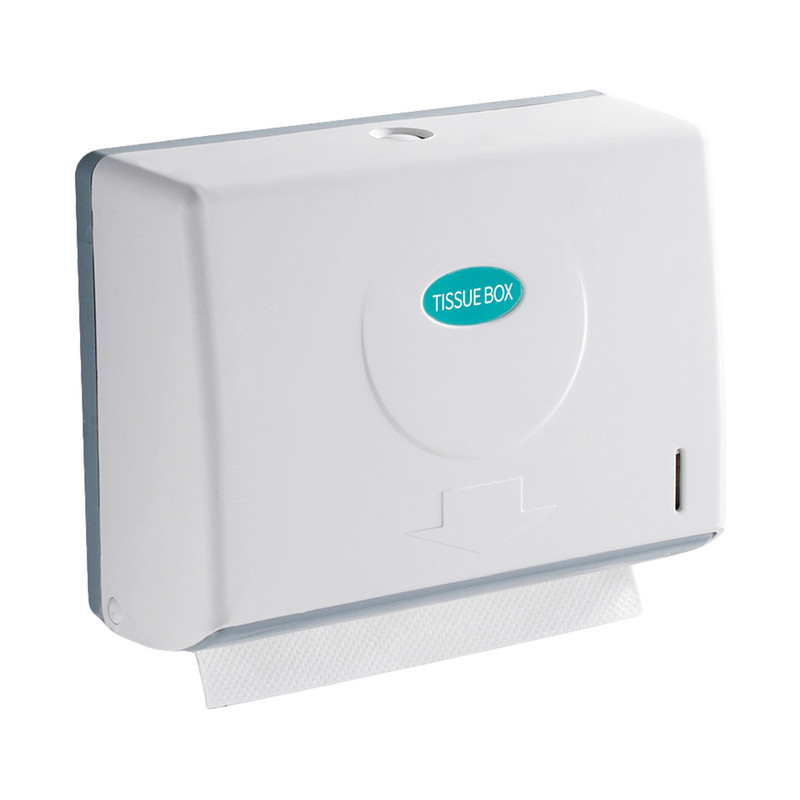 Papīra dvieļu dozators urbšanai un nagiem nesaturošs papīra dvieļu turētāja dozators Daudzkārtējs audu dozators vannas istabai virtuvei viesnīcā