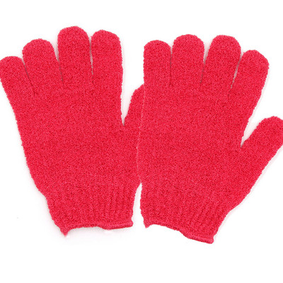 Vanna pīlingam Exfoliating Mitt Scrub Glove Back Skid Resistance Body Masage Sponge Wash Ādas Mitrinošs Spa Vannas cimds
