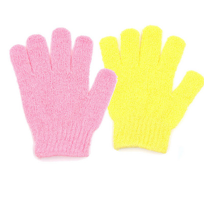Vanna pīlingam Exfoliating Mitt Scrub Glove Back Skid Resistance Body Masage Sponge Wash Ādas Mitrinošs Spa Vannas cimds