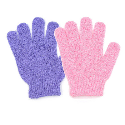 Vanna pīlingam Exfoliating Mitt Scrub Glove Back Skid Resistance Body Masage Sponge Wash Ādas Mitrinošs Spa Vannas cimds