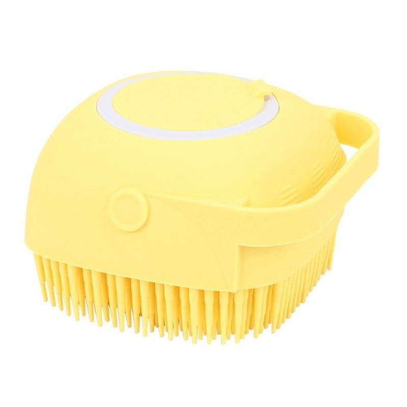 Masāžas muguras skrubis dušas burbuļu netoksiskas birstes vannas birste ar āķi Mīksts silikons bērnu dušas tīrīšanas dubļu netīrumu noņēmējs