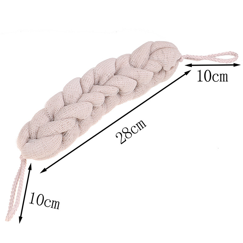 1gab. Vannas dušas ķermeņa pīlings, izstiepjams vannas sūklis, skrubis tīkls Net Ball masāžas lodīšu muguras skruberis, mīksts uz ādas