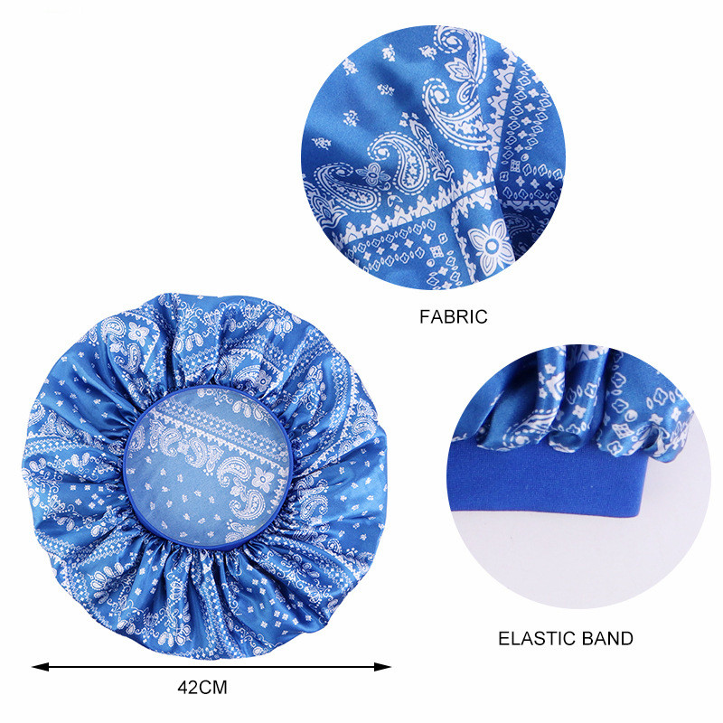 Izuzetno velika satenska kapa za spavanje Visokokvalitetna kapa za tuširanje Noćna kapa Štiti kosu Ženska šešir za tretman kose Kape za uljepšavanje kose 6 boja