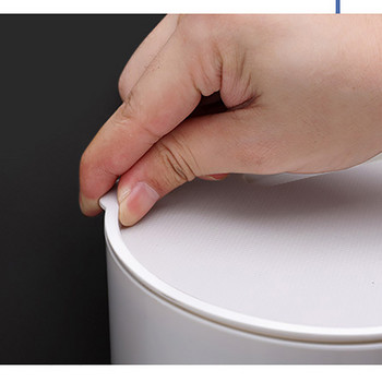 GURET Водоустойчива кутия за кърпички с органайзер за торбички за боклук Многофункционален диспенсър за хартия на рула Без пробиви Тоалетна Аксесоари за баня