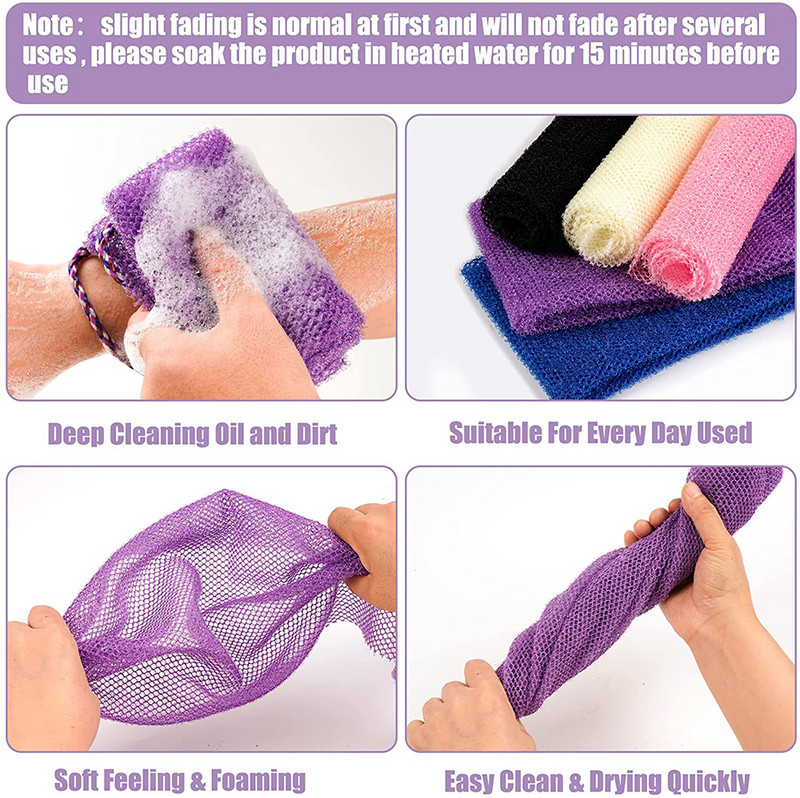 Afrička mrežasta spužvica za piling, afrička mreža za piling, afrička mreža za pranje, afrička krpa za ribanje za glatkiju kožu