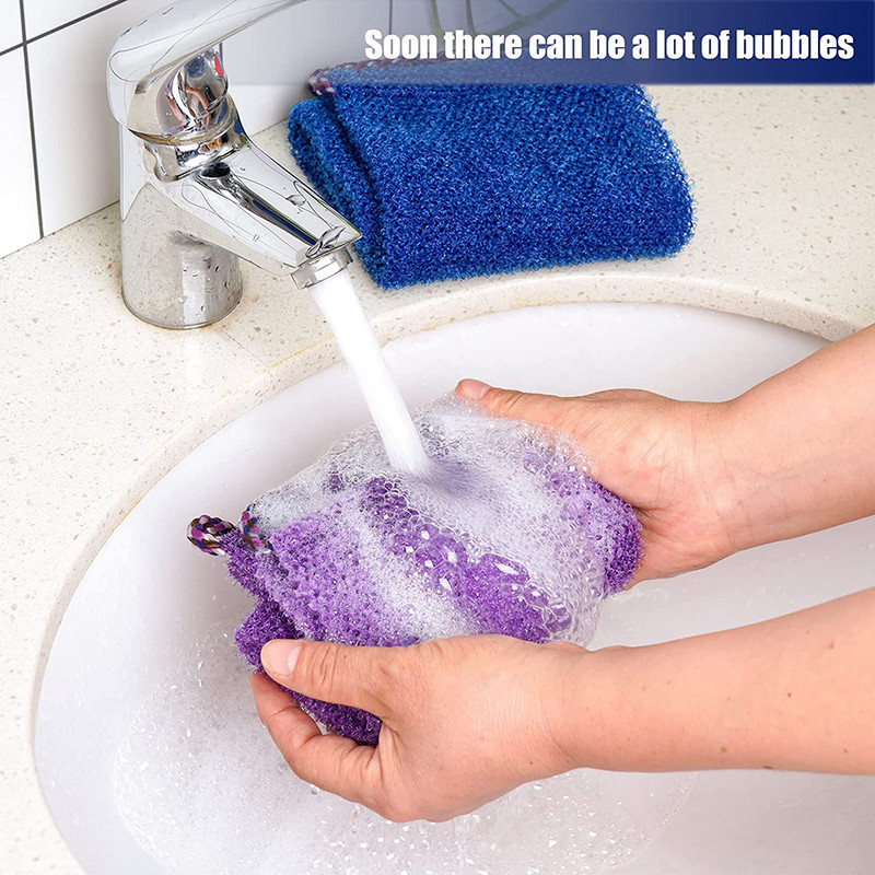 Afrička mrežasta spužvica za piling, afrička mreža za piling, afrička mreža za pranje, afrička krpa za ribanje za glatkiju kožu