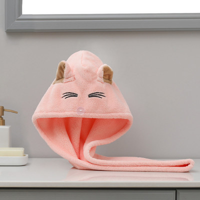 Sieviešu matu žāvēšanas cepure Ātri žūstoši matu dvieļu vāciņš cepure vannas cepure Mikrošķiedras cietā dvieļu vāciņš Super Absorption turbāns matu žāvēšanai