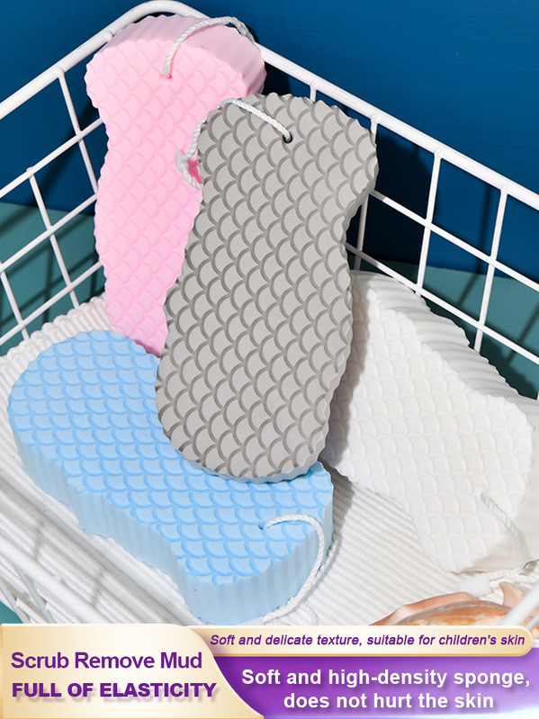 Īpaši mīksts pīlings vannas sūklis ķermeņa skruberis masāžas dušas birstes tīrīšanas līdzeklis ķermeņa atmirušās ādas noņemšanai ķermeņa ādas kopšanas rīks