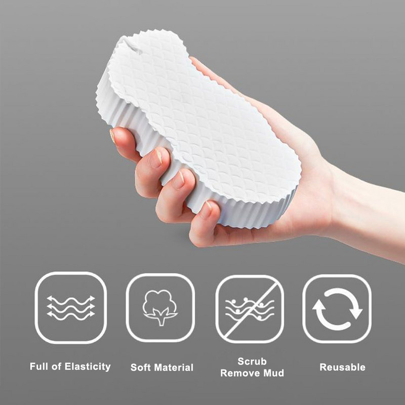 Īpaši mīksts pīlings vannas sūklis ķermeņa skruberis masāžas dušas birstes tīrīšanas līdzeklis ķermeņa atmirušās ādas noņemšanai ķermeņa ādas kopšanas rīks