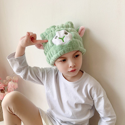 1kom dječja sušilica za kosu koja se brzo suši, šešir za umotavanje u kupaonicu, slatki medvjed, dječja kapa za tuširanje, ženska kapa s ručnikom za žene i djevojčice, djeca
