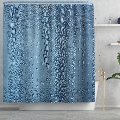 Zeegle neslīdošs vannas paklājiņš un ūdensnecaurlaidīgs dušas Curtian komplekts Blcak 3D drukāšanai vannas istabas paklāja paklājs, absorbējošs pēdu paklājs U-veida paklājs