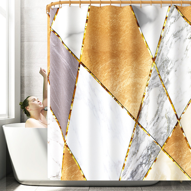 Neslīdošs tualetes paklājiņš vannas istabas paklājiņa komplekts ar ūdensnecaurlaidīgu dušas aizkaru, absorbējošs tualetes sēdekļa pārklāja paklājiņš mazgāšanas telpas grīdas paklājiņš