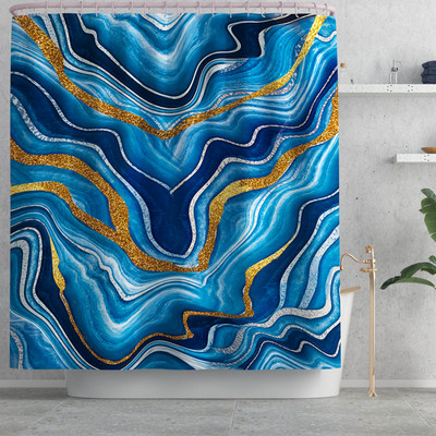 Mājas apdare Vannas istabas paklājs Paklājs Mazgājams vannas paklājiņš Poliestera dušas aizkaru komplekts Absorbējošs Tualetes Paklājiņš Pretslīdošs grīdas paklājs