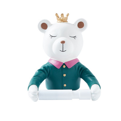 Radošas mūzikas suns virtuves tualetes papīra turētājs bez perforatora vannas istabas tualetes papīra turētājs tualetes papīra turētājs salvetes turētājs