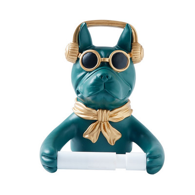 Radošas mūzikas suns virtuves tualetes papīra turētājs bez perforatora vannas istabas tualetes papīra turētājs tualetes papīra turētājs salvetes turētājs