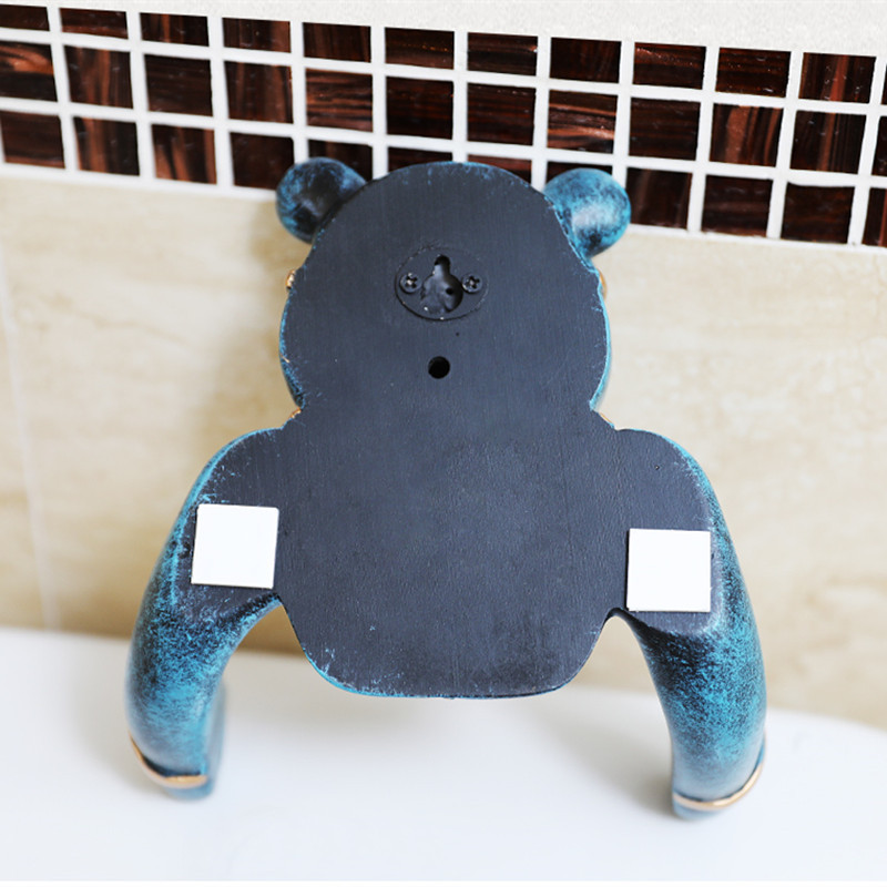 Zidni dekor od smole Životinje Držač maramica Umjetnički proizvodi za uređenje doma WC Kupaonica Kutija za papir Držač za rolu papira