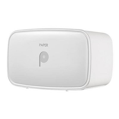 Daudzfunkcionāla tualetes salvešu kaste Atkritumu maisu uzglabāšanas kastes sanitāro salvešu futrālis, sadzīves papīra turētāji vannas istabas salvešu tvertne