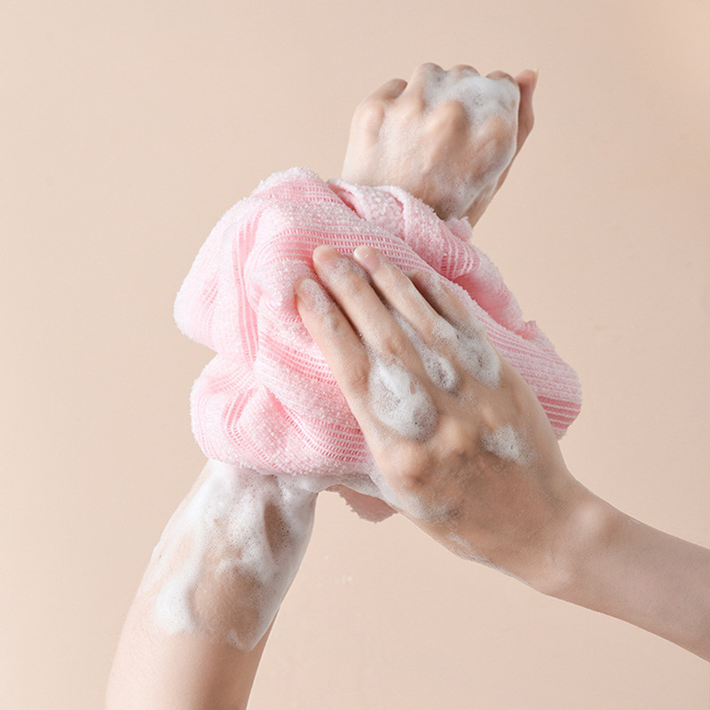 Japāņu berzes mazgāšanas lupatiņa vannas birste muguras dvieļiem pīlings skrubis dušas sūklis ķermenim Vannas istabas piederumi Dvieļi pieaugušajiem