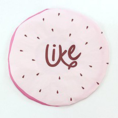 Cute Fruit Design Ūdensizturīga vannas cepure Atkārtoti lietojamas elastīgas dušas cepures Salonu matu cepures meitenes sievietēm bērniem dušas cepures vannas istabas izstrādājumi