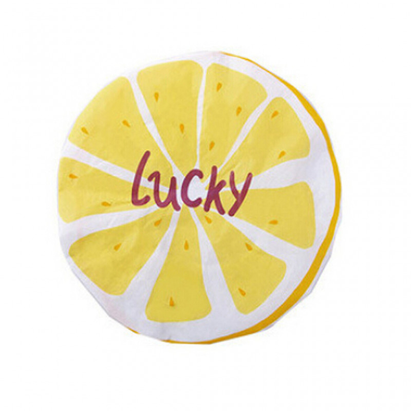 Cute Fruit Design Ūdensizturīga vannas cepure Atkārtoti lietojamas elastīgas dušas cepures Salonu matu cepures meitenes sievietēm bērniem dušas cepures vannas istabas izstrādājumi
