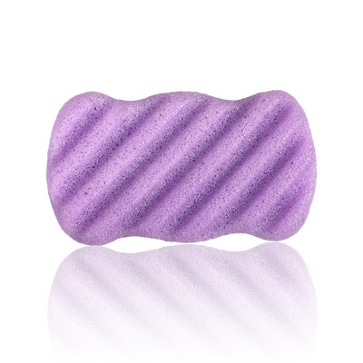 1PC Dabīgais Konjac mīkstais vannas skruberis ķermeņa skrubis Sponge ķermeņa pīlings skrubis Skin Cleaner Dead Skin Remove Scrub Exfoliator