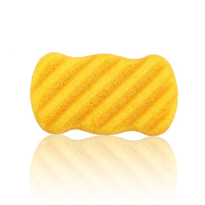 1PC Dabīgais Konjac mīkstais vannas skruberis ķermeņa skrubis Sponge ķermeņa pīlings skrubis Skin Cleaner Dead Skin Remove Scrub Exfoliator